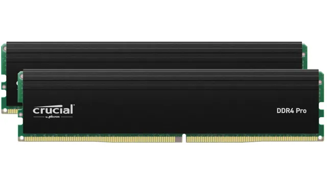 PRO DDR4-3200 - 32GB - CL22 - Dual Channel (2 pcs) - Intel XMP - Svart
