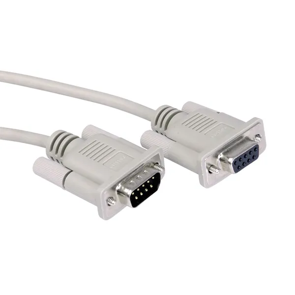 - Seriell kabel - DB-9 (hane) till DB-9 (ho