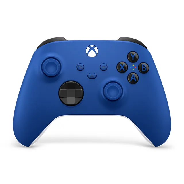 Xbox - Shock Blue - Wireless Controller - Microsoft Xbox Series X