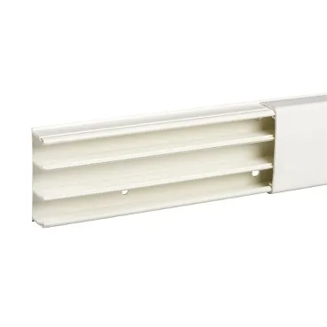 Kabellist/minikanal OptiLine R9003, 25x60mm, 2,1m - vit