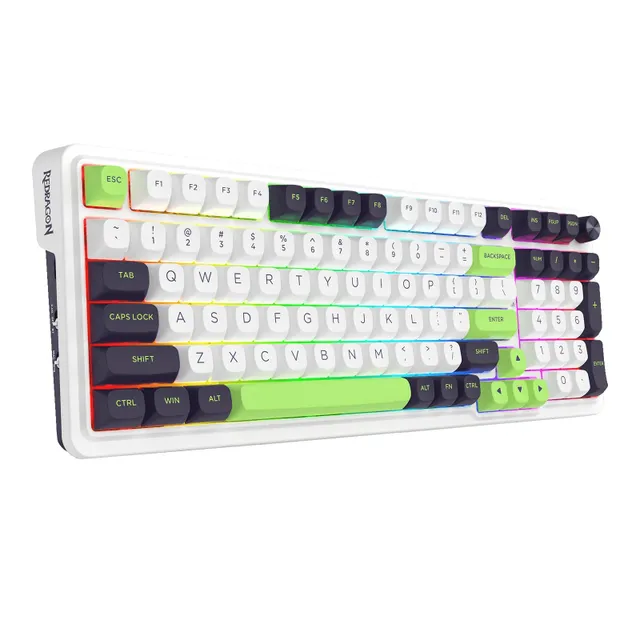 K686WBG-RGB-MAX Eisa Max keyboard - Gaming Tangentbord - Engelska (US) - Vit