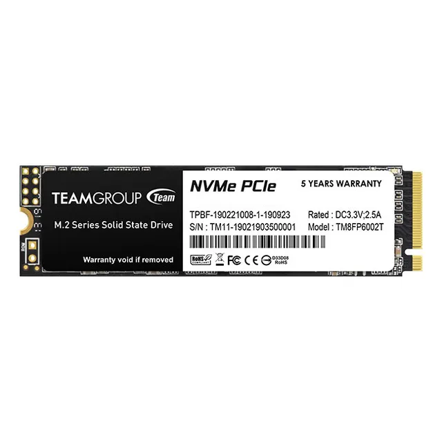 MP33 SSD - 512GB - M.2 2280 (80mm) PCIe 3.0