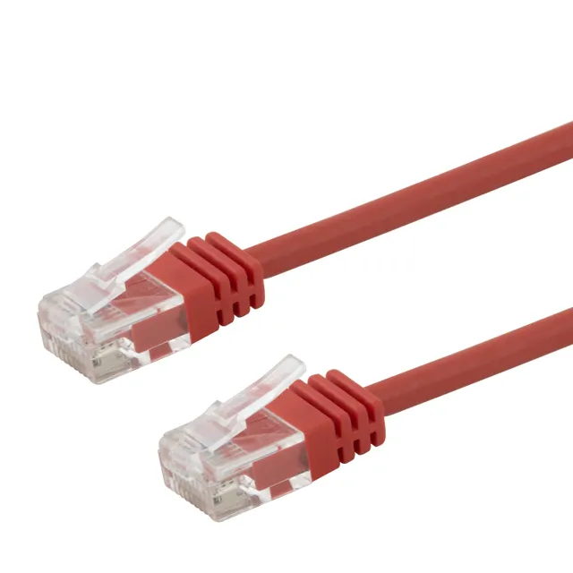 patch cable - 1 m - red - Röd