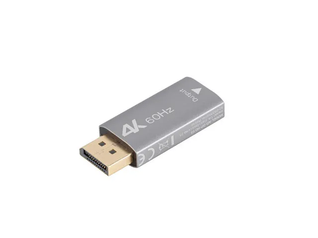 DisplayPort till HDMI Adapter 4K - Silver