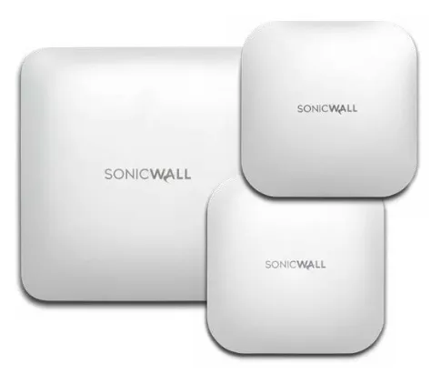 SonicWall SonicWave 621 - Trådlös åtkomstpunkt - med 3 års säker hantering av trådlösa nätverk samt support - Wi-Fi 6 - Bluetooth - 2.4 GHz, 5 GHz - m
