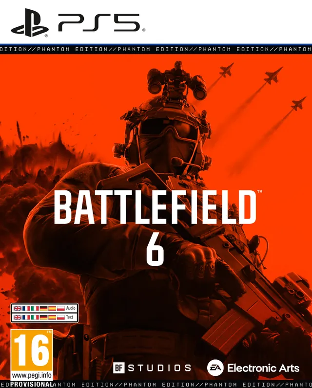 Battlefield 6 Phantom Edition, PS5, PlayStation 5, Multiplayer-läget, M (Mogen)