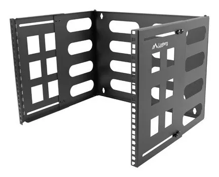 FB01-5408-10B Folding Bracket Wall-Mount 19" 8U 497x400/240 Black