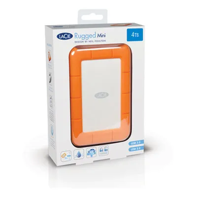 LaCie Rugged Mini - Hårddisk - 2 TB - extern (portabel) - USB 3.0