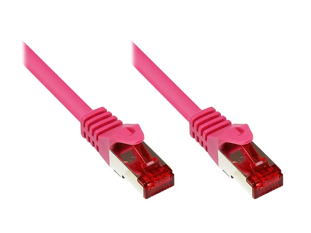 Good Connections RNS patch cable - 25 m - magenta - Rosa - 25m