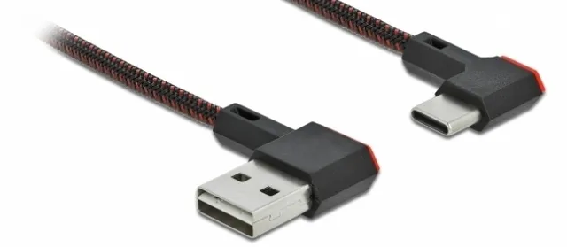 Easy - USB-kabel - USB (hane) vänster-/höge