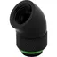 Hydro X Series XF 45° Rotary Adapter 2-pack - Svart