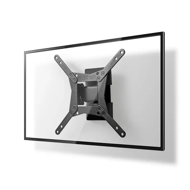 Tilt och vridbart TV väggfäste | 10 - 32 " | Maximal skärmvikt som stöds: 30 kg | Går att tilta | Roterbar | Minsta väggdistans: 68 mm | Maximalt väggavstånd: 68 mm | 1 Ledpunkt(er) | Stål | Svart