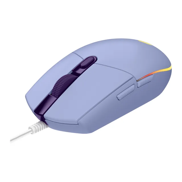 G203 LIGHTSYNC - Lilac - Gamingmus - Optic - 6 knappar - Lila med RGB