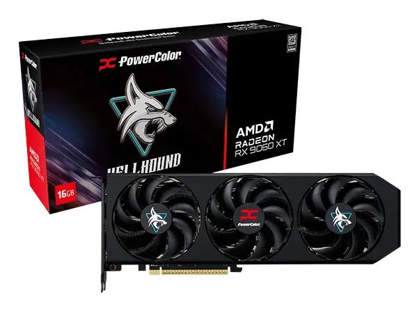 Radeon RX 9060 XT 16GB Hellhound