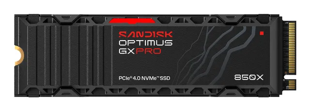 Optimus GX PRO 850X SSD - 4TB - M.2 2280 - PCIe 4.0 - Med värmespridare