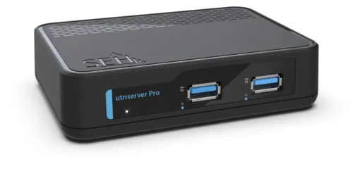 SEH utnserver Pro - Enhetsserver - 2 portar - 1GbE, USB 3.2 Gen 1