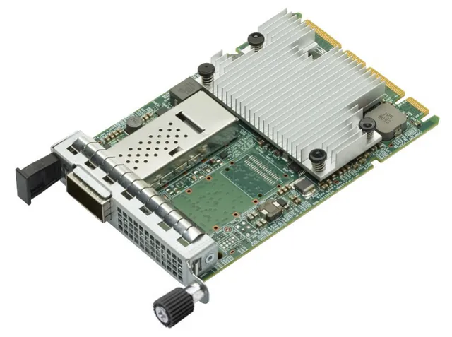 BCM957504-N1100G - Nätverksadapter - PCIe 4.0 x16 - 100 Gigabit QSFP56 x 1