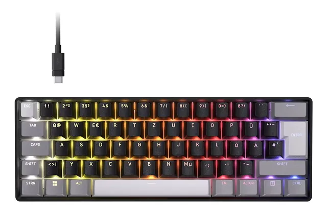 Corsair Clipper PRO Mini 60 Hall Effect 60% Trådat Nordisk