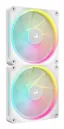 Corsair iCUE Link LX140 RGB - Lådfläkt - 140 mm - vit (paket om 2)