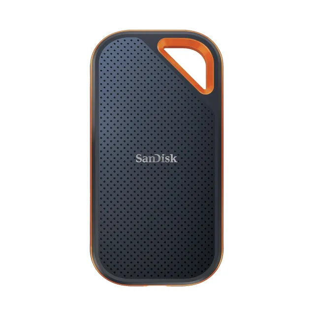Extreme PRO Portable V2 SSD - 2TB - Svart - Extern SSD - USB 3.2 Gen 2x2
