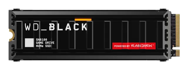 WD_BLACK SN8100 WDS200T1XHM-00CMT0 - SSD - krypterat - 2 TB - inbyggd - M.2 2280 - PCI Express 5.0 x4 (NVMe) - TCG Opal Encryption 2.02 - integrerad k