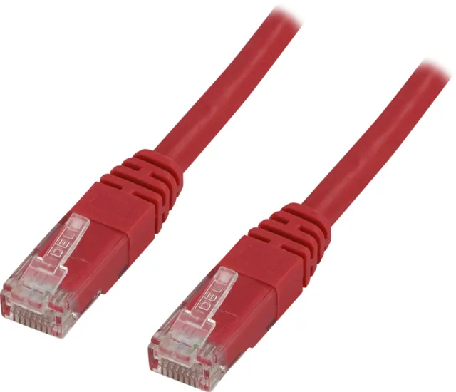 U/UTP Cat6 patchkabel 25m, röd (TP-625R)