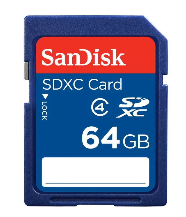 SanDisk SDXC 64GB Class 4