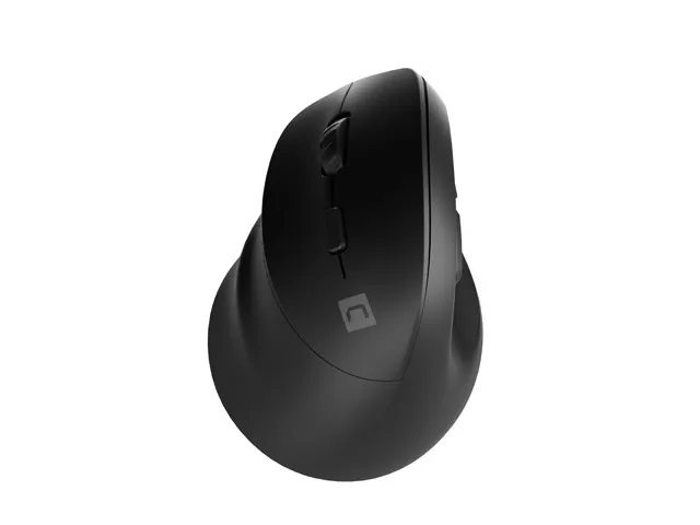 CRAKE 2, vänster hand, Vertikal design, Optisk, Bluetooth, 2400 DPI, Svart