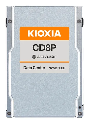 3,2 TB Kioxia CD8P-V Datacenter SSD Mixed Use, 2.5" U.2, TLC, NVMe Gen5 x4