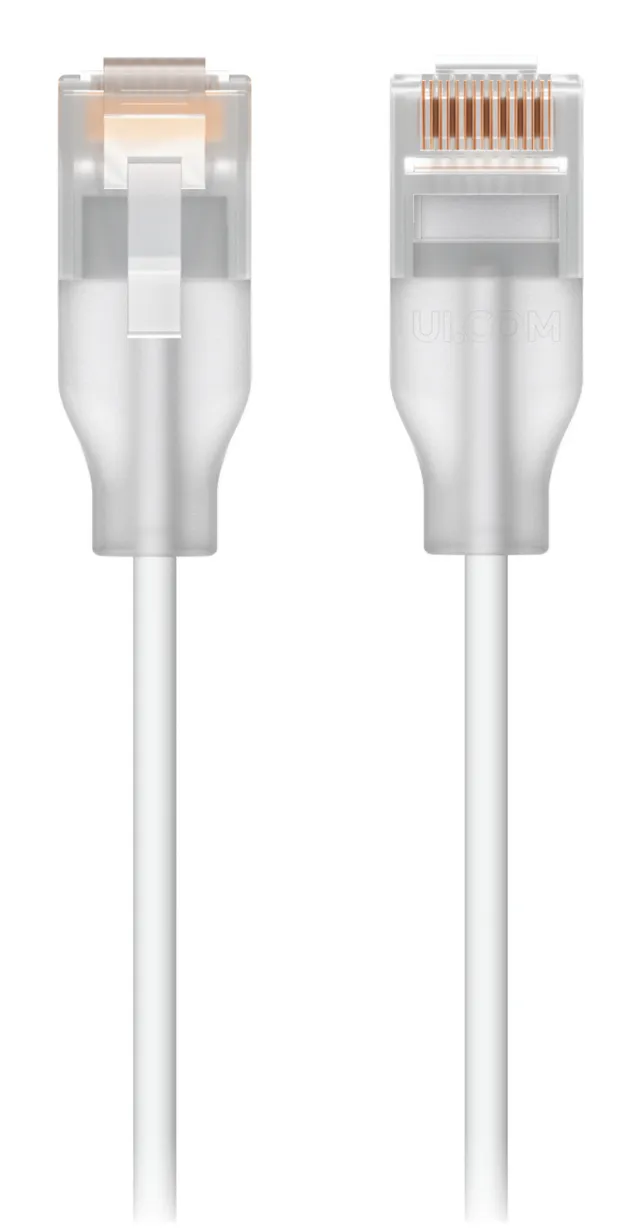 UniFi Etherlighting Patch Cable 15m - Vit - 15m