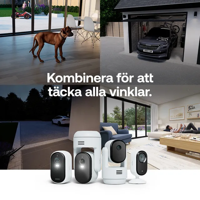 Essentials 2K inomhusövervakningskamera (2-pack)