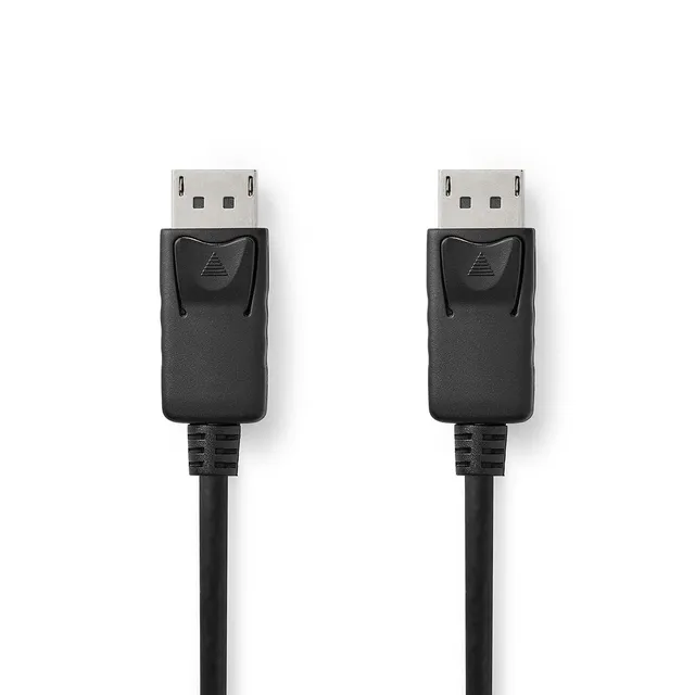 Displayport-kabel | DisplayPort Hane | DisplayPort Hane | 4K@60Hz | Guldplaterad | 3.00 m | Rund | PVC | Svart | Label