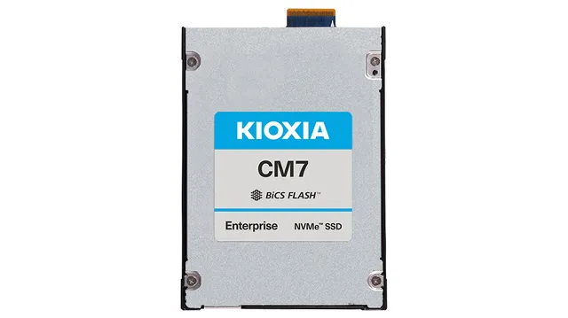 CM7-V Series KCM7XVJE1T60 - SSD - Enterprise, Mixed Use - krypterat - 1600 GB - inbyggd - 2.5" - PCI Express 5.0 (NVMe) - Self-Encrypting Drive