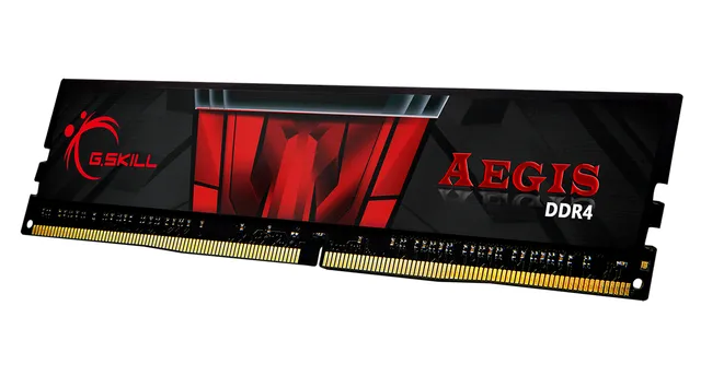 AEGIS DDR4-3200 - 8GB - CL16 - Single Channel (1 pcs) - Intel XMP - Svart