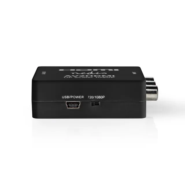 HDMI ™ Omvandlare | 3x RCA Female | 1x HDMI™ Output | Envägs | 1080p | 1.65 Gbps | ABS | Antracit