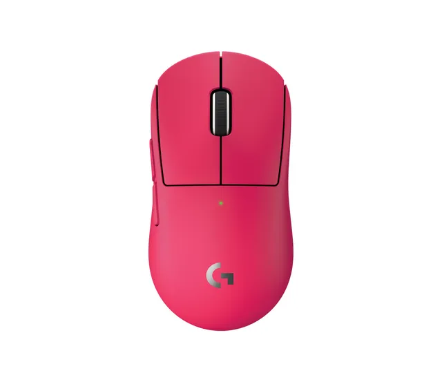 G PRO X SUPERLIGHT 2C - Mus - 5 knappar - trådlös, kabelansluten - 2.4 GHz, USB - rosa