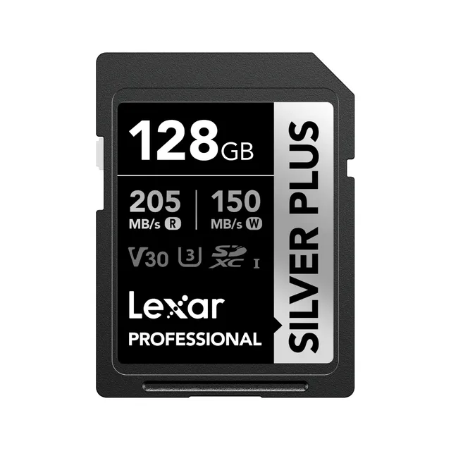 Professional SILVER PLUS SDXC - 205MB/s - 128GB