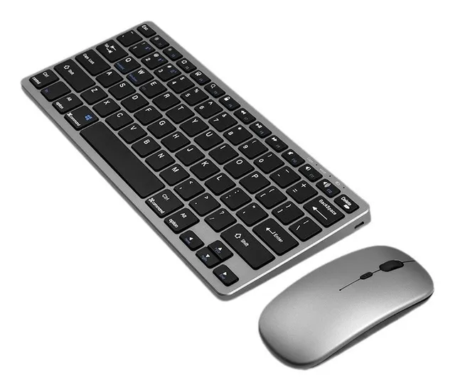 trådlös Bluetooth och 2.4G mus och tangentbord kit US layout