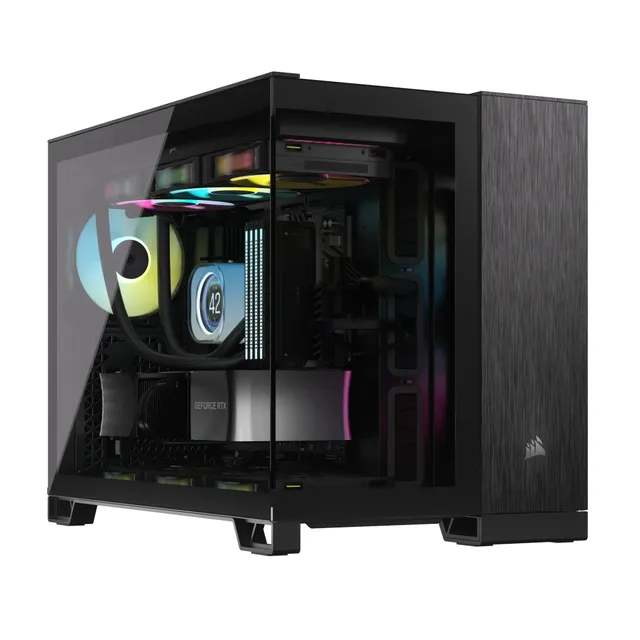 2500X - Obsidian Aluminum - Chassi - Miditower