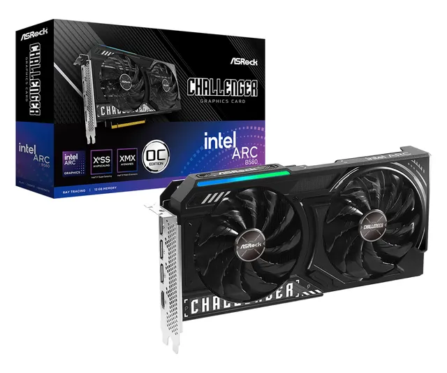 Arc B580 Challenger OC - 12GB GDDR6 RAM - Grafikkort