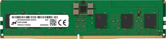 Micron - DDR5 - modul - 16 GB - DIMM 288-pin - 4800 MHz / PC5-38400 - CL40 - 1.1 V - registrerad - ECC