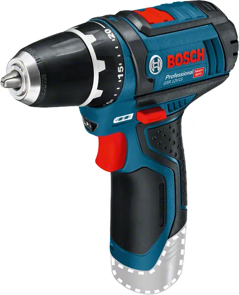 GSR 12V-15 Skruvdragare utan batteri och laddare