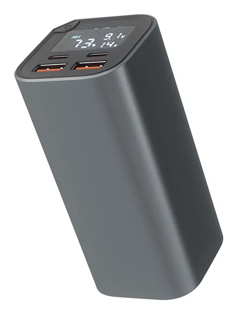 Aluminium PD 20000mAh, 100W -varavirtalähde, Harmaa
