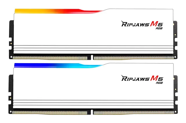 Ripjaws M5 RGB DDR5-6400 - 32GB - CL32 - Dual Channel (2 pcs) - Intel XMP - Vit med RGB