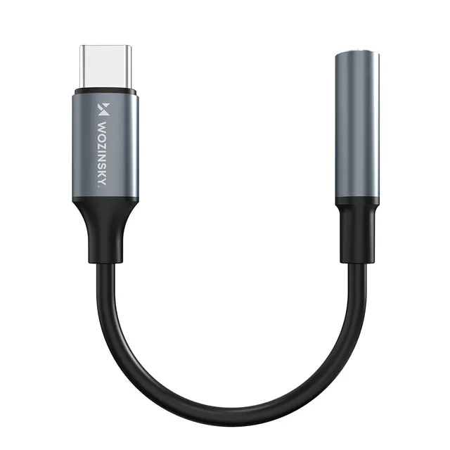 WACM-01 USB-C Adapter - Mini Jack 3.5mm - Black