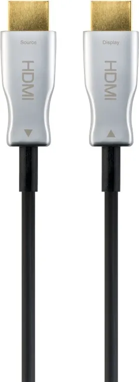 Optisk hybrid höghastighets HDMI™-kabel med Ethernet (AOC) Höghastighetskabel, 4K @ 60 Hz, för långa överföringsavstånd, 100 m
