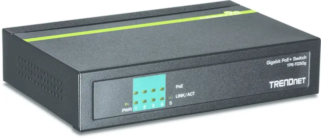 TPE TG50g - switch - 5 portar - skrivbor