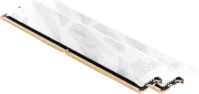 Pro OC - DDR5 - sats - 32 GB: 2 x 16 GB - DIMM 288-pin - 6400 MT/s / PC5-51200 - CL32 - 1.35 V - ej buffrad - snöfox vit