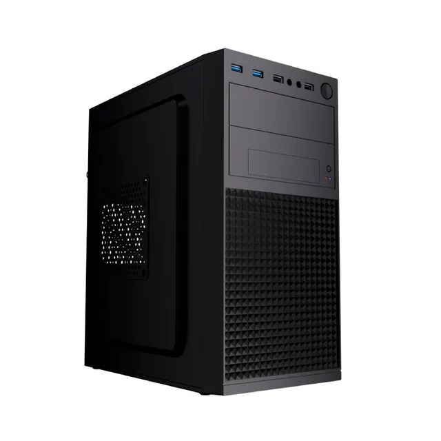 Fornax K300 - MT - micro ATX - Chassi - Tower - Svart