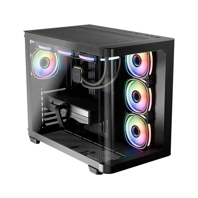 Gaming 8001B Pro-Storm Dark - Chassi - Tower - Svart